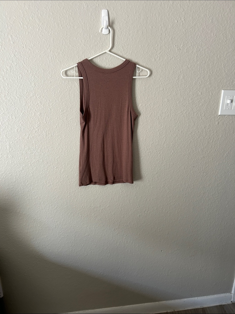 Target Mauve-Brown Ribbed Tank Top - Picture 4 of 4